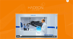 Desktop Screenshot of hadronfilms.com